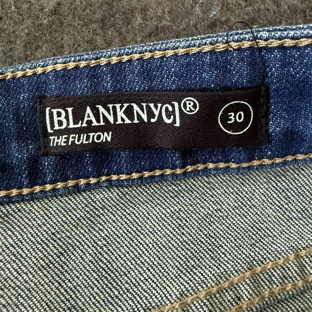BlankNYC Denim Shorts Womens Size 30 The Fulton Distressed Denim Cutoff NWT